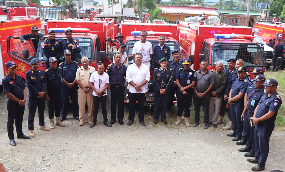 APC Entrega Kareta Operasionál ba Gabinete, Diresaun Nasional no Bombeiros Munisipiu 10