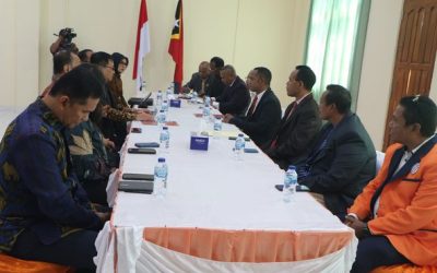 SEPC AKOMAPANHA HUSI PRESIDENTE APC ENKONTRU BILATERAL KOOPERASAUN HO BNPB HODI HAMETIN KOOPERASAUN BA KAPASITASAUN REKURSUS UMANUS IHA FUTURU