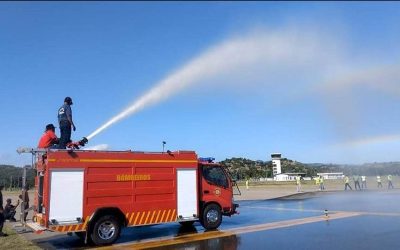 APC RAEOA Halo Simulasaun Dezastre Iha Aeroportu Oecusse