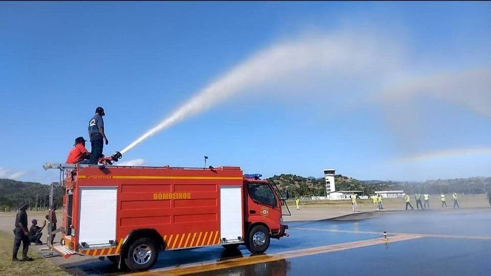 APC RAEOA Halo Simulasaun Dezastre Iha Aeroportu Oecusse