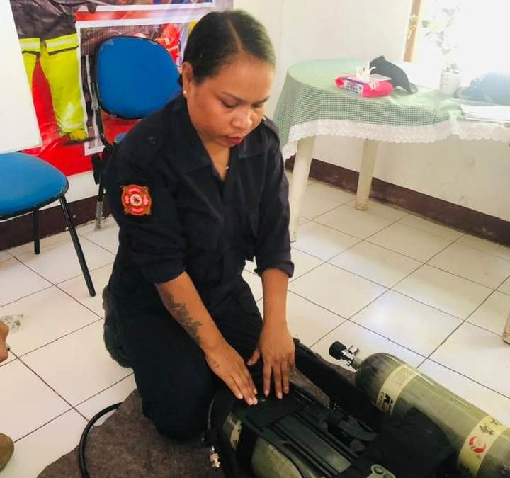 CORPO BOMBEIROS BAUCAU TUIR FORMASAUN KONA-BÁ RESIKLAJEN