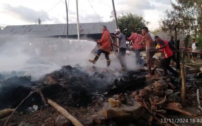 KORPU BOMBEIROS RAEOA KOMBATE INSÉNDIU HUSI DESKOÑESIDU