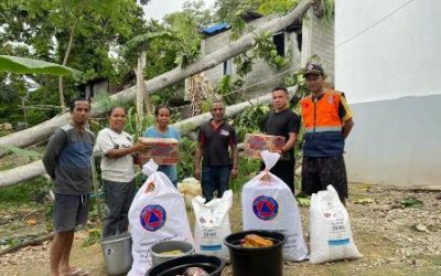 APC BAUCAU FORNESE PAKOTE EMERJÉNSIA BA VÍTIMA AFETADA  DEZASTRE UMA KAIN RUA